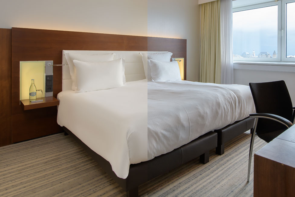 Retusche und Farbanpassung