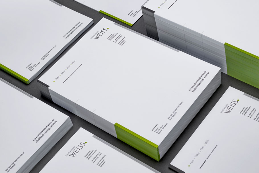 kreativkonzept WEISS – Print & Layout
